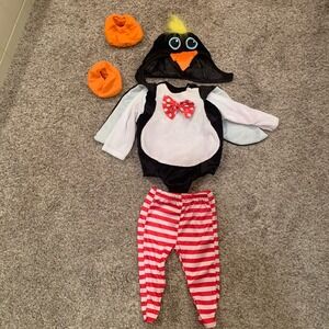 Penguin Costume Size 6-12 Months Infant Baby